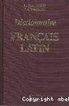 Dictionnaire français latin