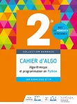 Cahier d'Algo : algorithmique et programmation en Python 2de