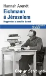 Eichmann à Jérusalem