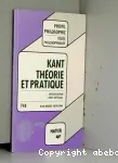 Kant : théorie et pratique