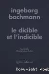 Le dicible et l'indicible