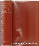 Dictionnaire latin français