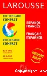 Dictionnaire compact français-espagnol, espagnol-français