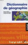 Dictionnaire de géographie