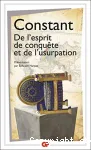 De l'esprit de conquête et de l'usurpation