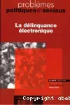 La délinquance électronique.