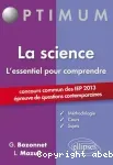 Concours commun des IEP 2013 La science : l'essentiel pour comprendre