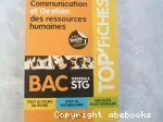 Top'fiches Bac STG. Communication et gstion des ressources humaines