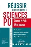 Réussir le concours d'entrée à Sciences Po