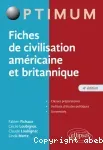 Fiches de civilisation américaine et britannique