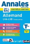 Annales 2020 Allemand Term LVA - LVB