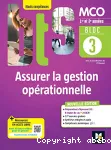BTS MCO 1re & 2e années, bloc 3 : assurer la gestion opérationnelle