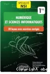 Numérique et sciences informatiques, 1re