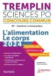 Tremplin Sciences po : l'alimentation, le corps 2024