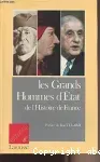 Les grands hommes d'état de l'histoire de France