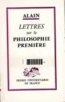 Lettres sur la philosophie première