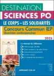 Concours commun IEP, questions contemporaines 2025