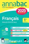 Annabac 2025 Français 1ère générale : sujets & corrigés