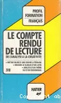 Le compte-rendu de lecture