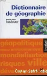 Dictionnaire de géographie