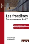 Les frontières. Concours commun des IEP