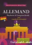 Dictionnaire mini-top allemand avec un guide de conversation français-allemand/allemand-français