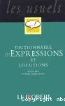 Dictionnaire d'expressions et locutions